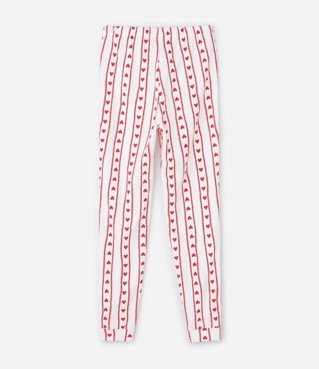Pijama Infantil con Estampa de Cereza y Corazones – Talle 5 a 14 años 6