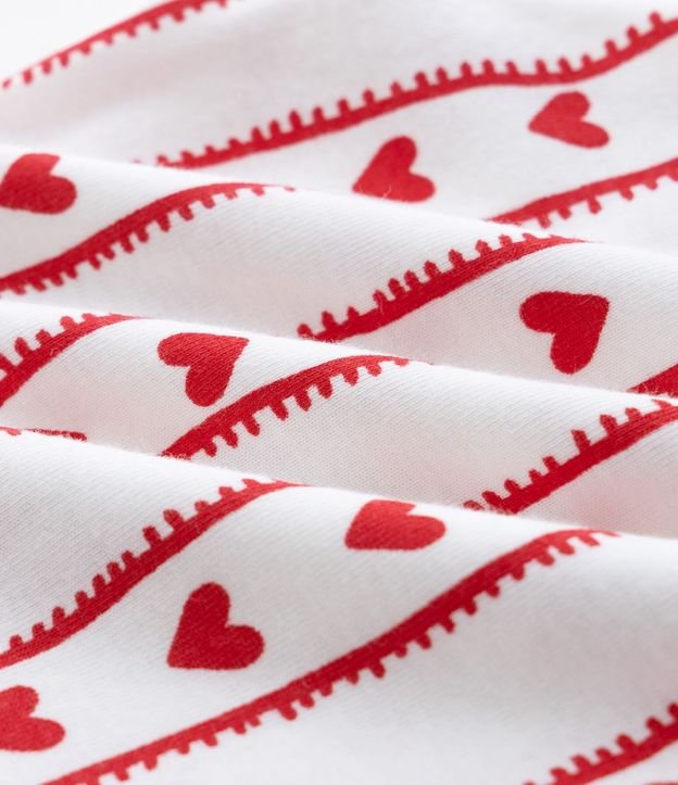 Pijama Infantil con Estampa de Cereza y Corazones – Talle 5 a 14 años 7