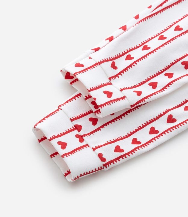 Pijama Infantil con Estampa de Cereza y Corazones – Talle 5 a 14 años 8