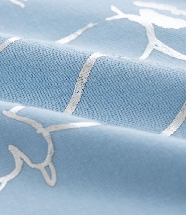 Pijama Infantil Largo Estampa de cuadros y Stitch - Talle 5 a 14 años 11