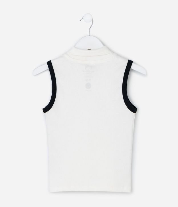 Musculosa Infantil con Cuello Polo y Estampa de Hello Kitty – Talle 7 a 16 años 3