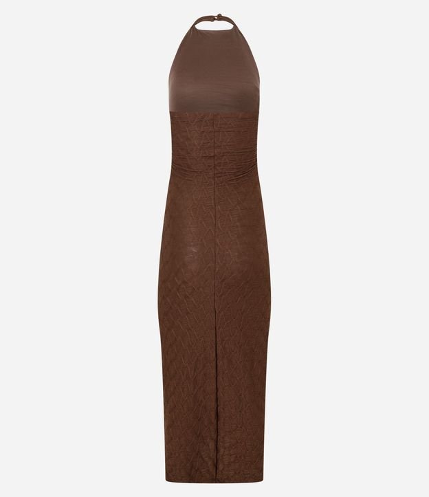 Vestido New Midi Frente Única con Textura 6