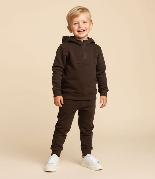 Conjunto Infantil Campera y Pantalón  en Fleece – Talle 1 a 5/6 años 1
