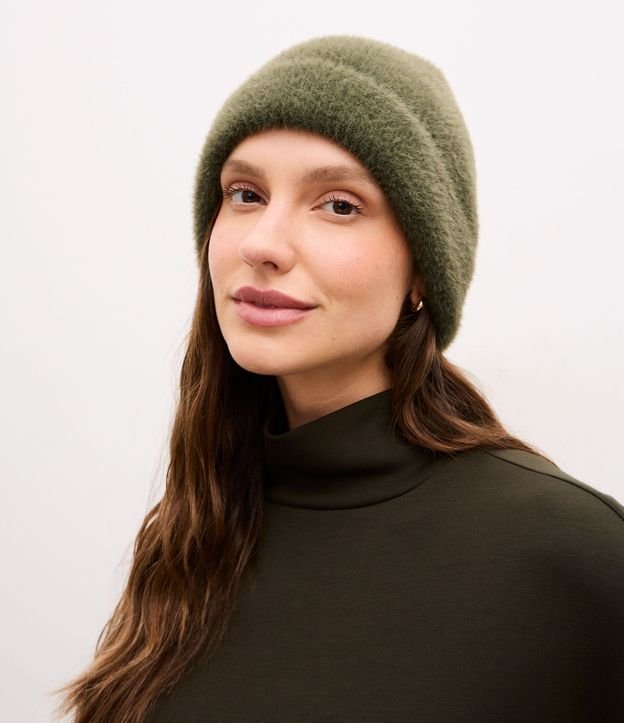 Gorro en Punto Peluche 3