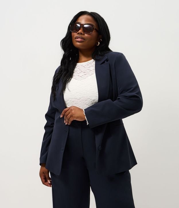 Blazer Sastre con Abotonado Doble Curve & Plus Size 1