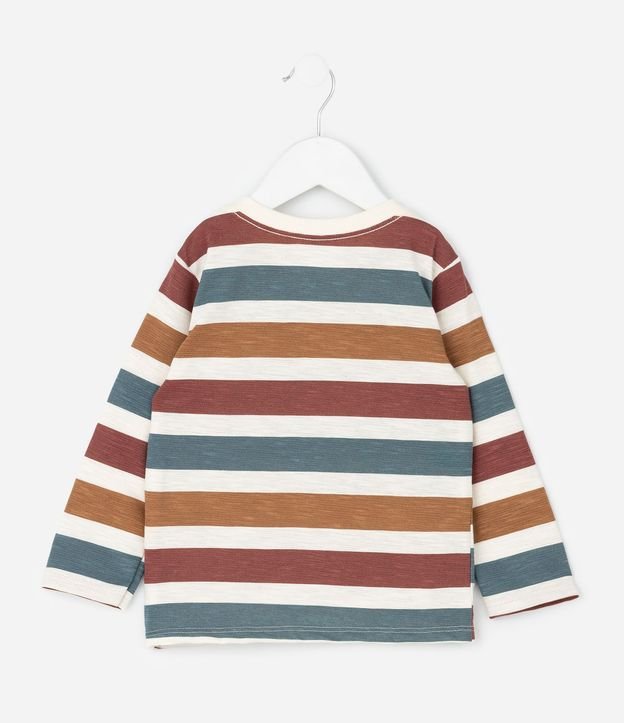 Remera Infantil con Rayas Full Print – Talle 1 a 5/6 años 3