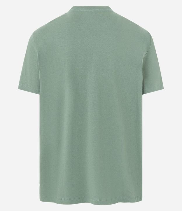 Remera Comfort en Algodón con Estampa de Palmeras 6