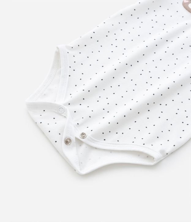 Body Infantil con Estampado Animal de Três Amigos – Talle RN a 18 Meses 6