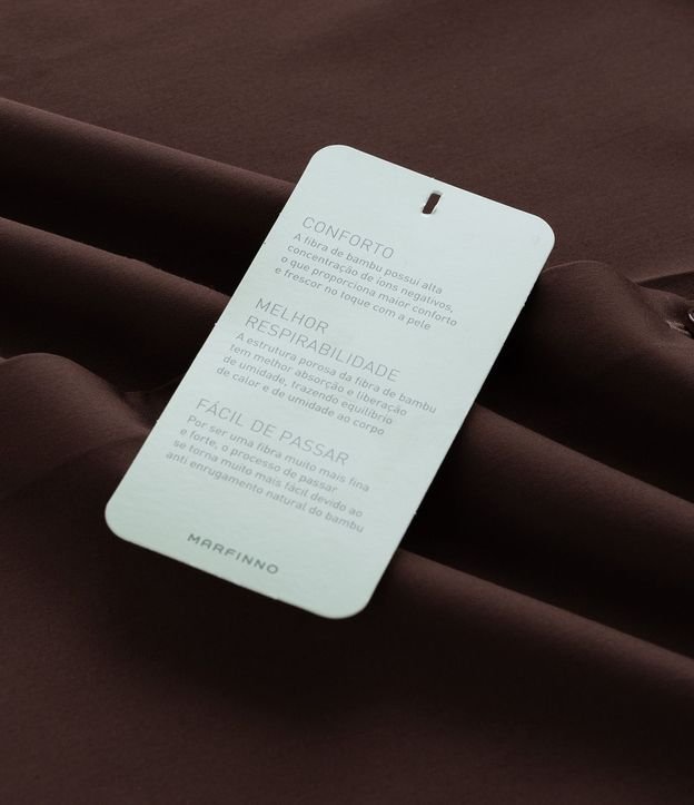 Camisa Slim en Tejido de Bambú Básica 5