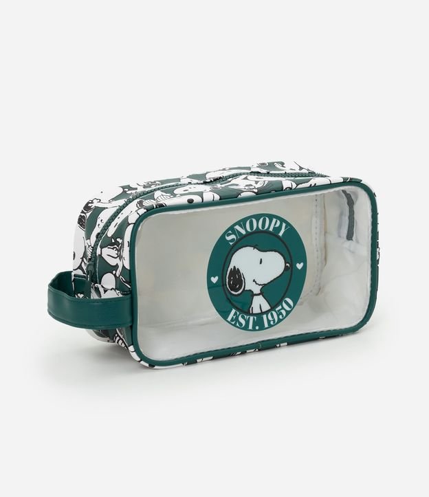 Neceser con Asa Lateral y Estampa de Snoopy