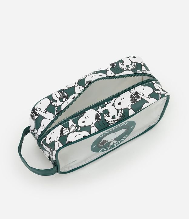 Neceser con Asa Lateral y Estampa de Snoopy 5