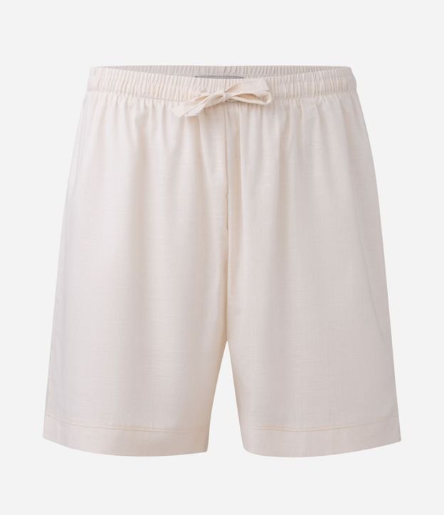 Pijama Americano Corto en Algodón con Camisa de Botones y Shorts 6