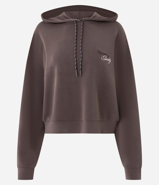 Saco Cerrado en Modal con Bordado Sporty Society 4