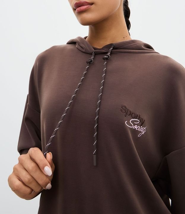 Saco Cerrado en Modal con Bordado Sporty Society 3