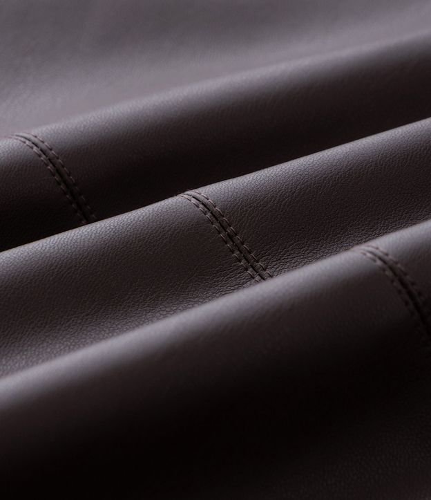 Pantalón PU Barrel con Recortes y Bolsillo Cuchillo Curve & Plus Size 7