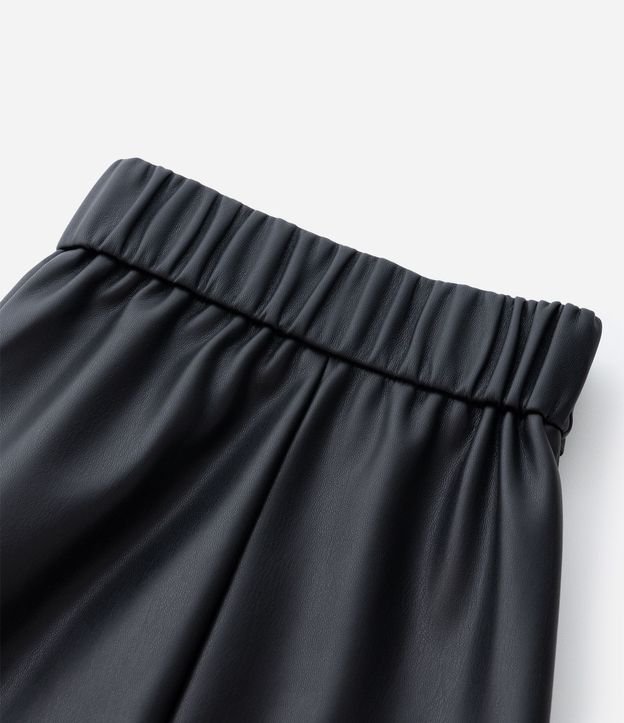 Falda Midi en PU Lisa Modelo Evasê Curve & Plus Size 8