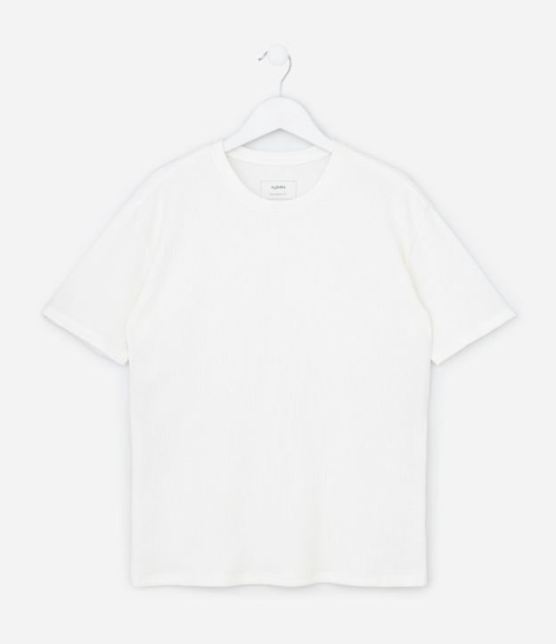 Remera Infantil en Algodón Texturizada – Talle 5 A 14 años