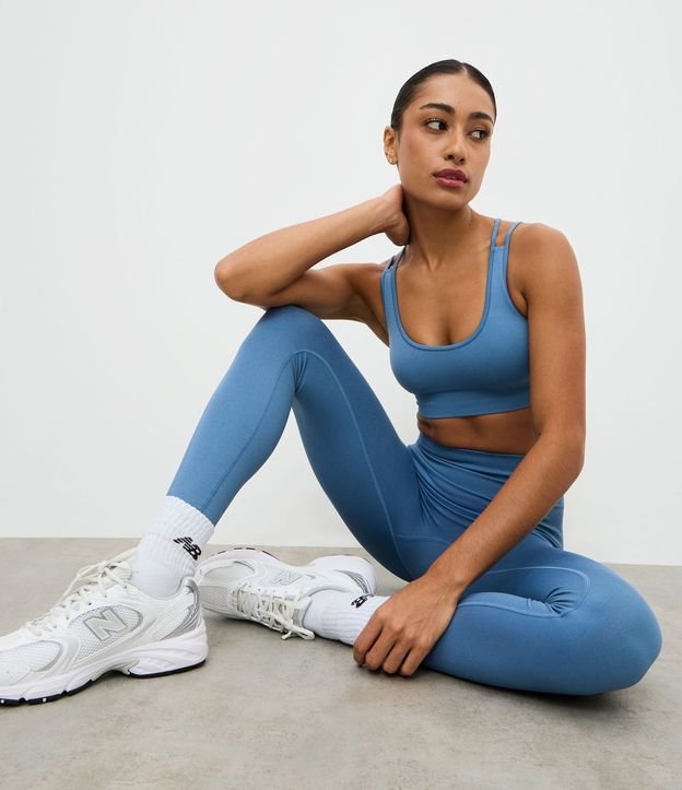 Pantalón Legging Deportiva en Poliamida Seamless