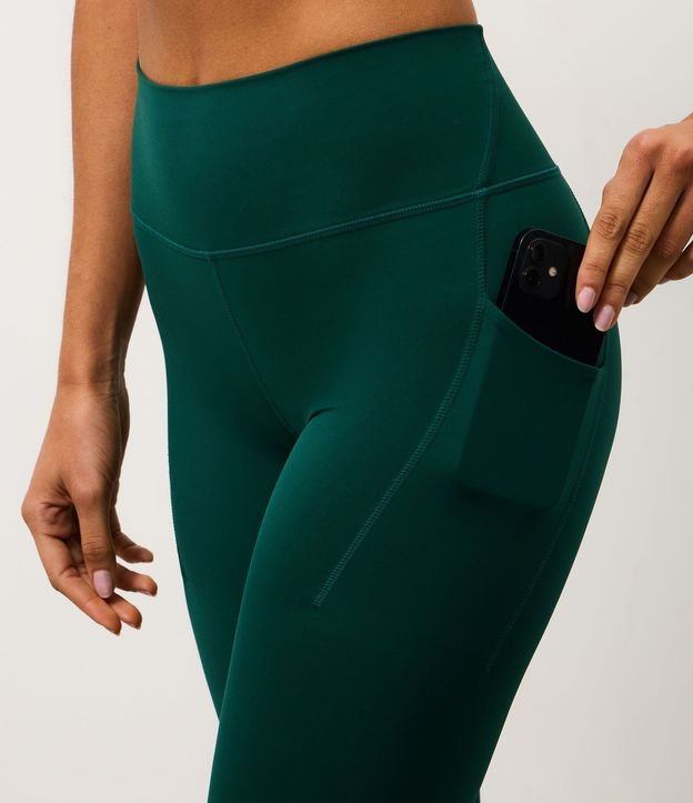 Calca Legging Deportiva en Microfibra con Bolsillos 3