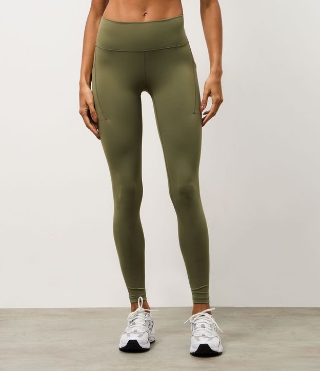 Calca Legging Deportiva en Microfibra con Bolsillos 2