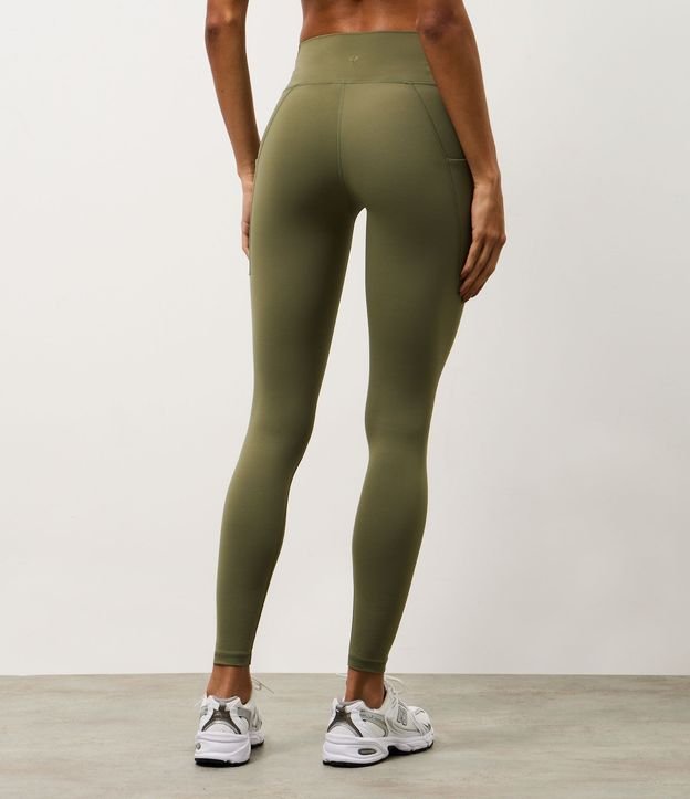 Calca Legging Deportiva en Microfibra con Bolsillos 4