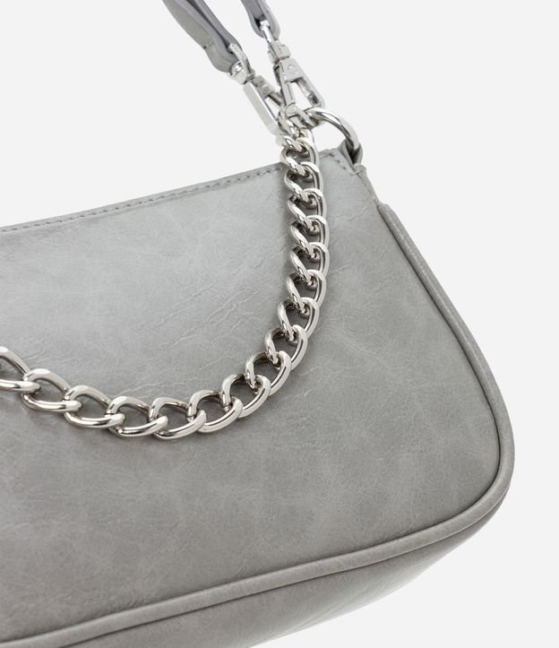 Cartera Baguette Pequeña con Asa de Cadena 5