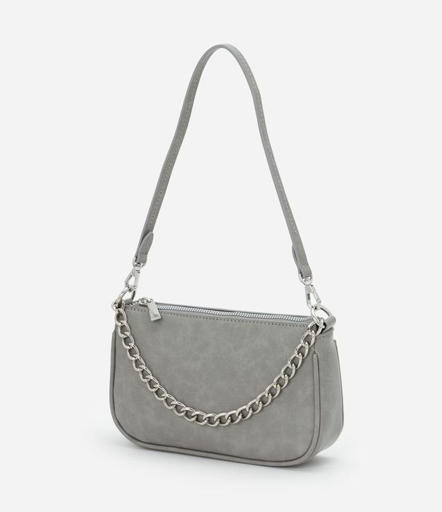 Cartera Baguette Pequeña con Asa de Cadena 6