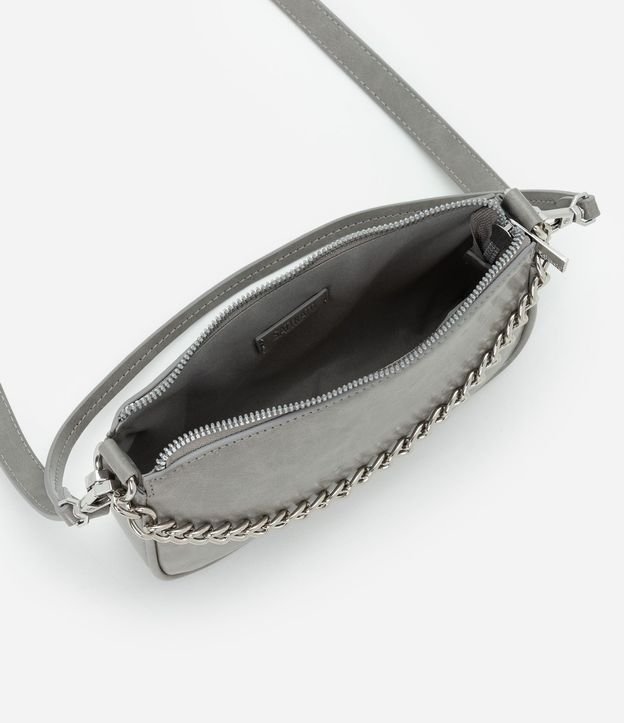 Cartera Baguette Pequeña con Asa de Cadena 7