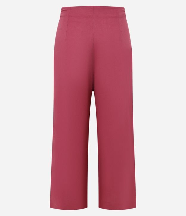 Pantalón Pantacourt en Viscolino con Bolsillos 6
