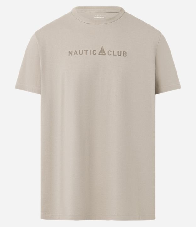 Remera Comfort en Algodón con Estampa Localizada Nautic Club