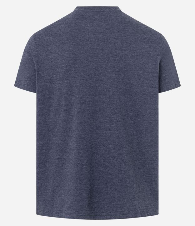 Remera Comfort en Algodón con Estampa Localizada Tropicalmente 6