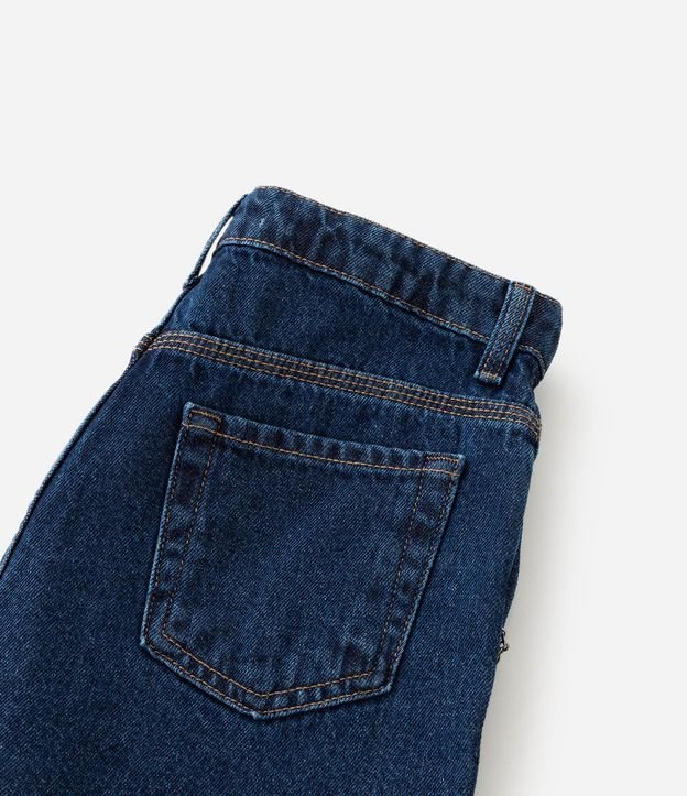 Short Infantil en Jeans con Cadena de Mariposas – Talle 5 a 14 años 4
