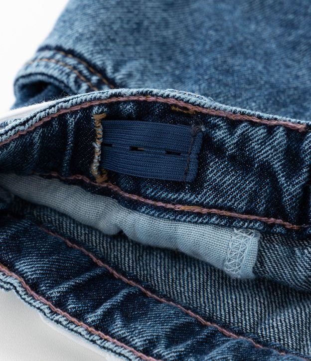 Short Jeans Infantil con Cinturón de Broderie - Talle 5 a 10 años 8