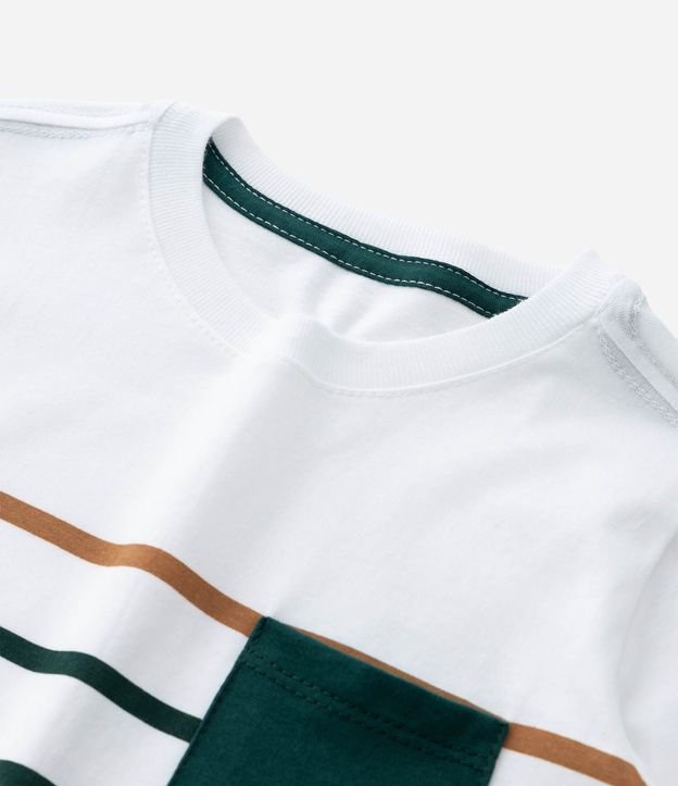 Remera Infantil Rayada con Bolsillo Pequeño – Talle 1 a 6 años 5