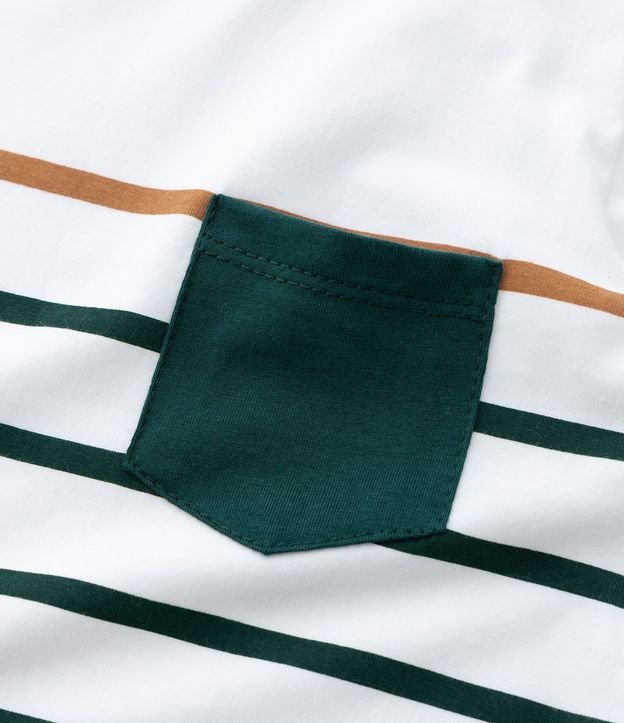 Remera Infantil Rayada con Bolsillo Pequeño – Talle 1 a 6 años 6