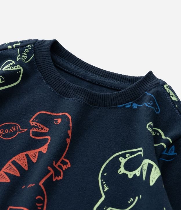 Remera Infantil con Estampado de Dinossauros – Talle 1 a 6 Años 6