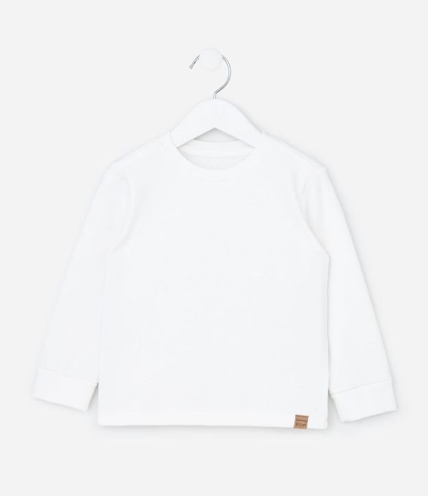 Remera Infantil en Algodón con Manga Larga – Talle 1 a 5/6 años 2