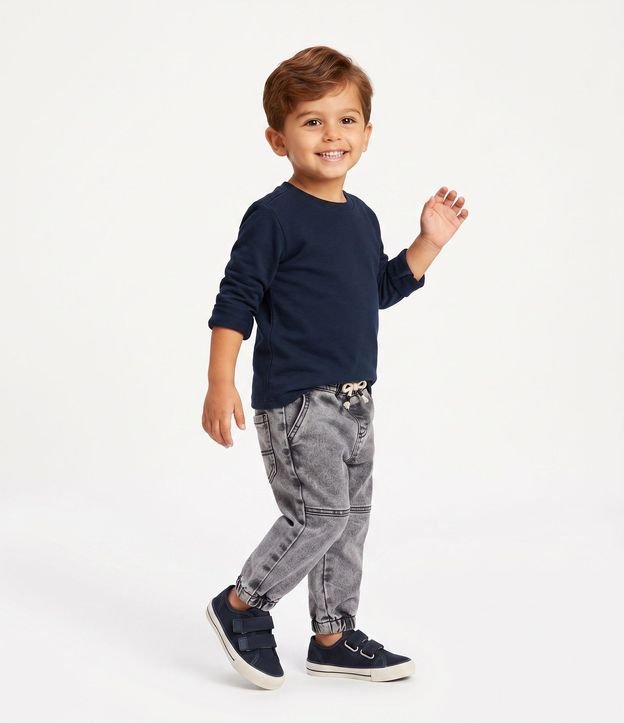 Remera Infantil en Algodón con Manga Larga – Talle 1 a 5/6 años 2