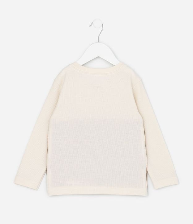 Remera Infantil en Piquet con Recortes - Talle 1 a 6 años 4