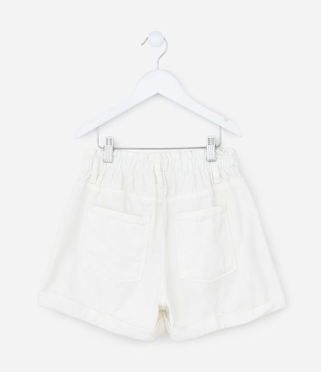 Short Infantil en Jeans Clochard con Estampado de Corazones – Talle 5 a 14 años 3