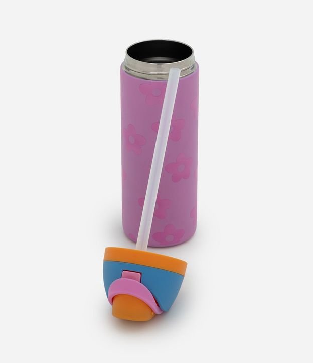 Vaso Térmico con Estampa de Flores 740ml 5