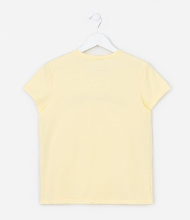 Remera Infantil Slim con Lettering Oxford Street y Flores - Talle 5 a 14 años 3