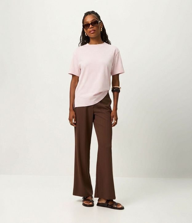 Remera T-Shirt en Suedine Básica