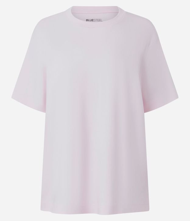 Remera Boxy en Algodón con Manga corta 5