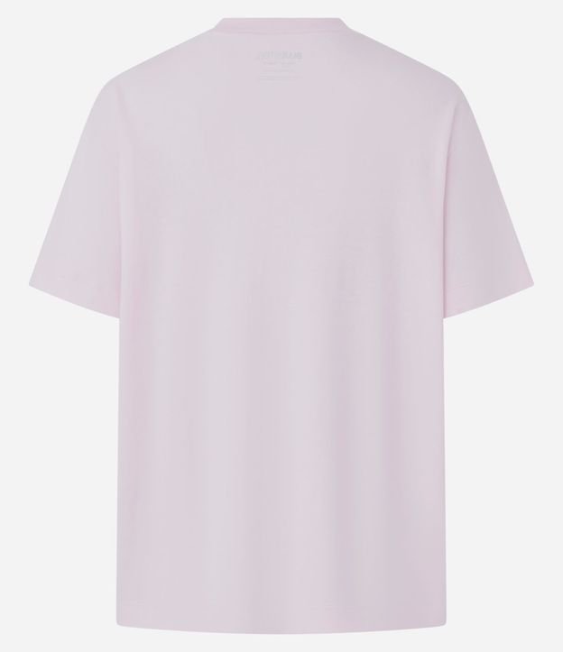 Remera Boxy en Algodón con Manga corta