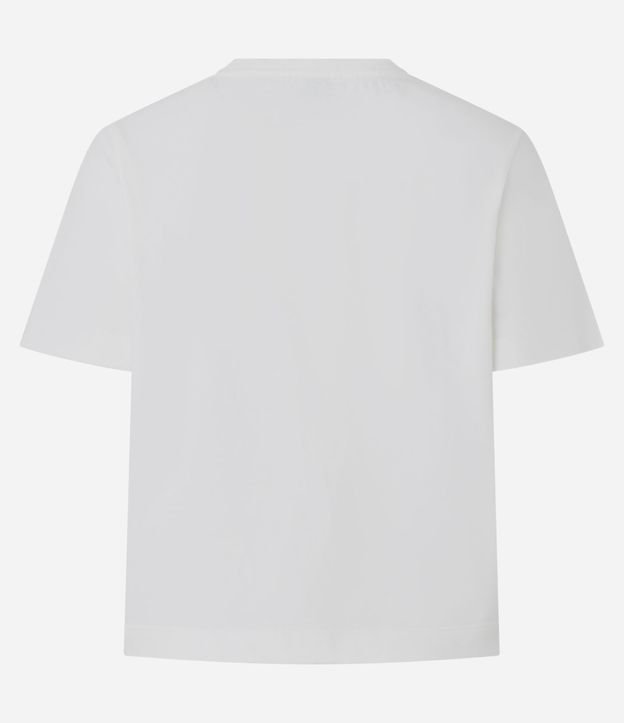 Remera con Bordado de Flores 7