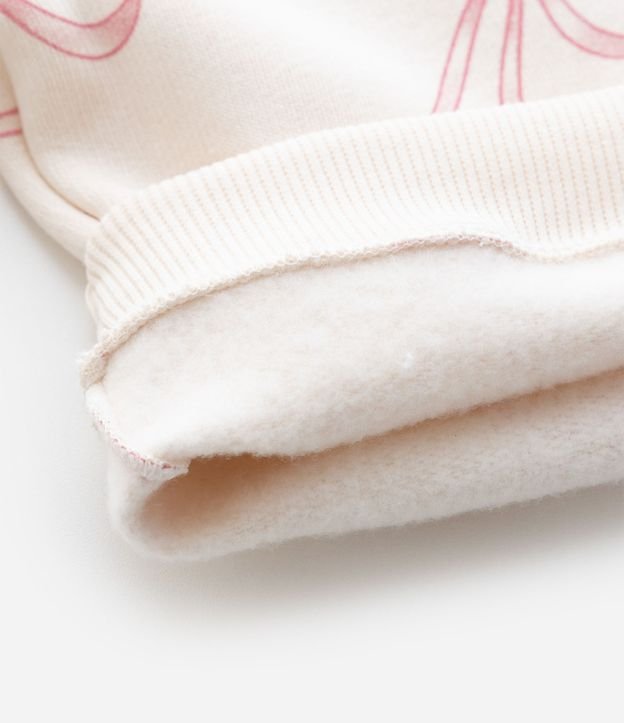 Conjunto Infantil en Algodón con Estampa de Moñitas – Talle 0 a 18 Meses 9