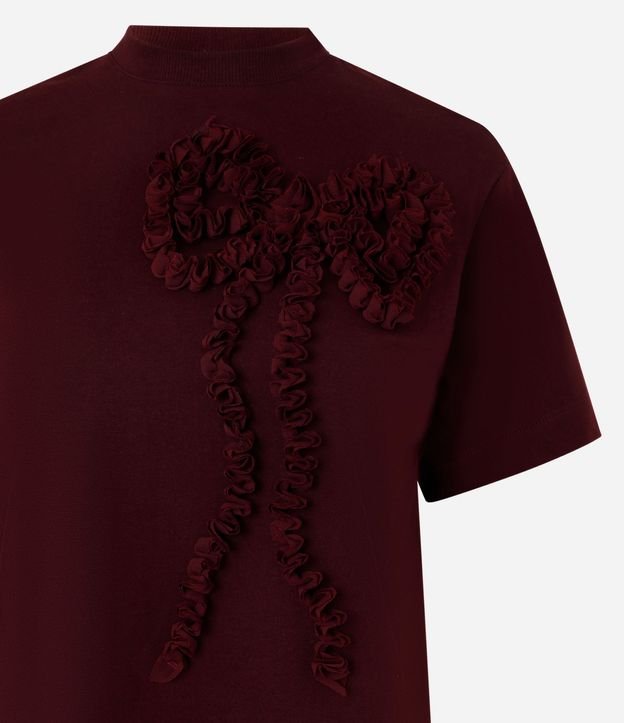 Remera Manga Corta con Lazo Delantero Figurativo 6
