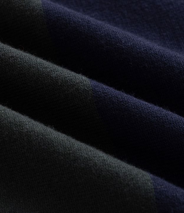 Suéter Masculino Polo a Rayas en Viscosa 5