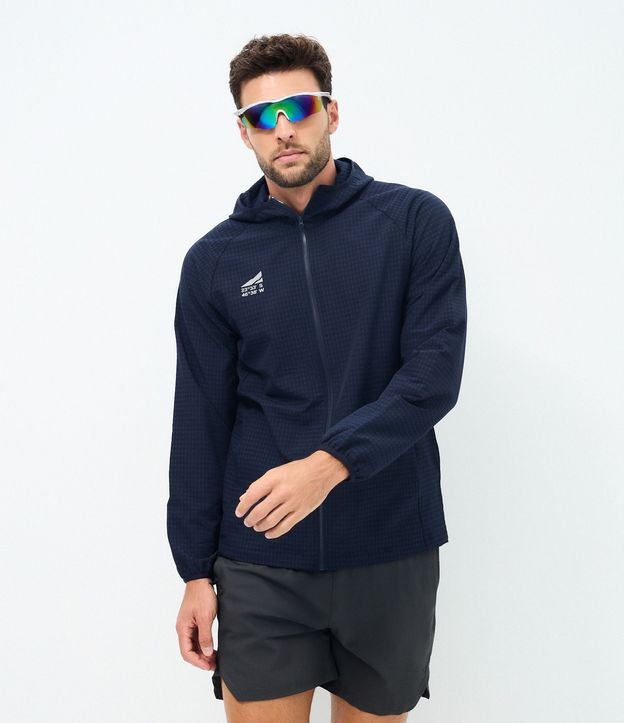 Chaqueta Repelente al Agua con Capucha y Lettering 3